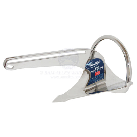 MANSON ANCHORS - SUPREME ANCHOR (SHHP) - STAINLESS STEEL
