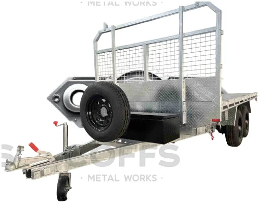 12x7 flatbed 3500kg