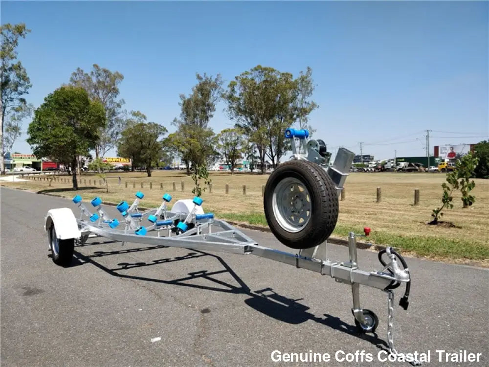 1360 4.8M Galvanised Boat Trailer For Sale ATM 750KG Suits boats 4.3 4.8m (14.1 15.7ft) boat Trailer