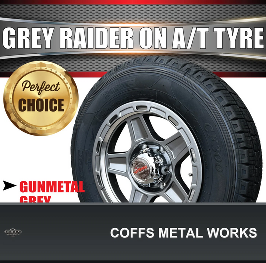 14-ford-pattern-caravan-boat-trailer-gunmetal-raider-mag-wheel-185r14c-tyre-coffs-metal-01
