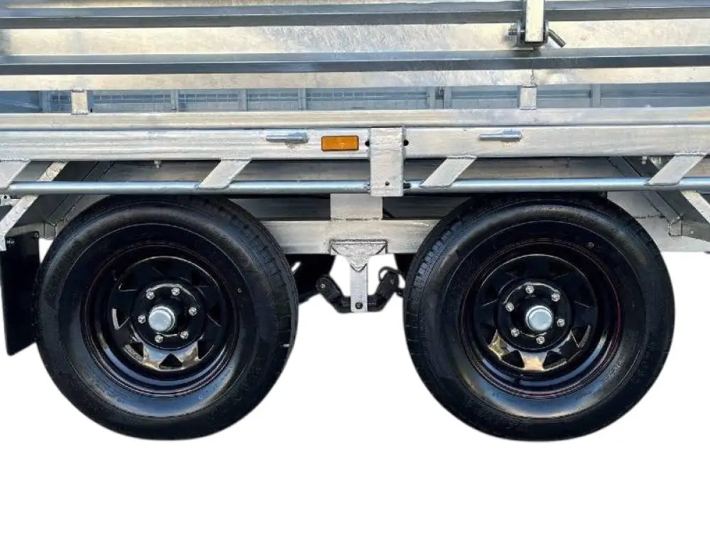 14 x 7 ft Stock Crate / Machinery Flat Deck Trailer with Removable Crate ATM 3500kg (3.5 tonne and 4.5 tonne) cattle