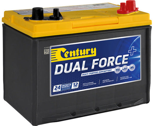 24LX MF Dual Force+ boat battery