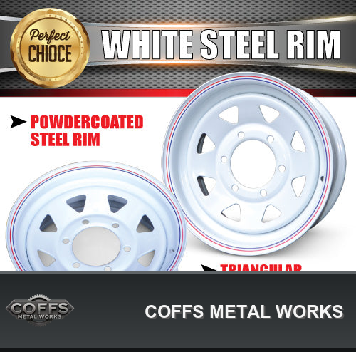 14x6-6-stud-landcruiser-pattern-6-139-7-pcd-white-trailer-caravan-steel-wheel-rim-coffs-07