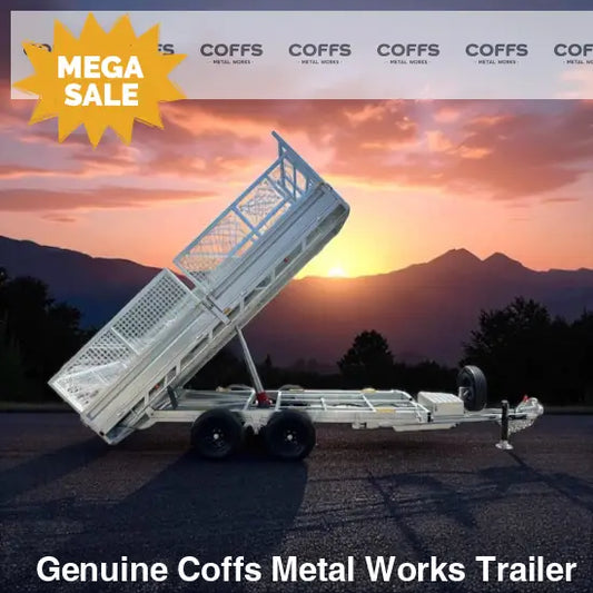 14x7ft Extra Heavy Duty FLATBED Hydraulic Tipping Trailer tipper hydraulic