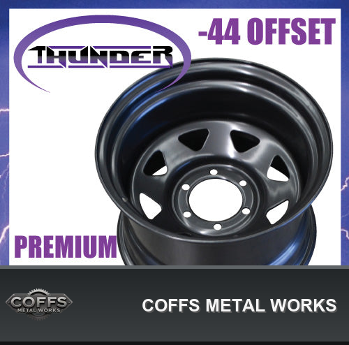 15x10-6-stud-black-thunder-steel-wheel-rim-44-offset-6-139-7-pcd-coffs-metal-works-01