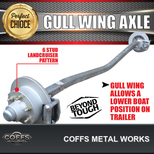 1600kg-galvanised-hydraulic-disc-gullwing-boat-trailer-axle-103mm-drop-gull-wing-coffs-04