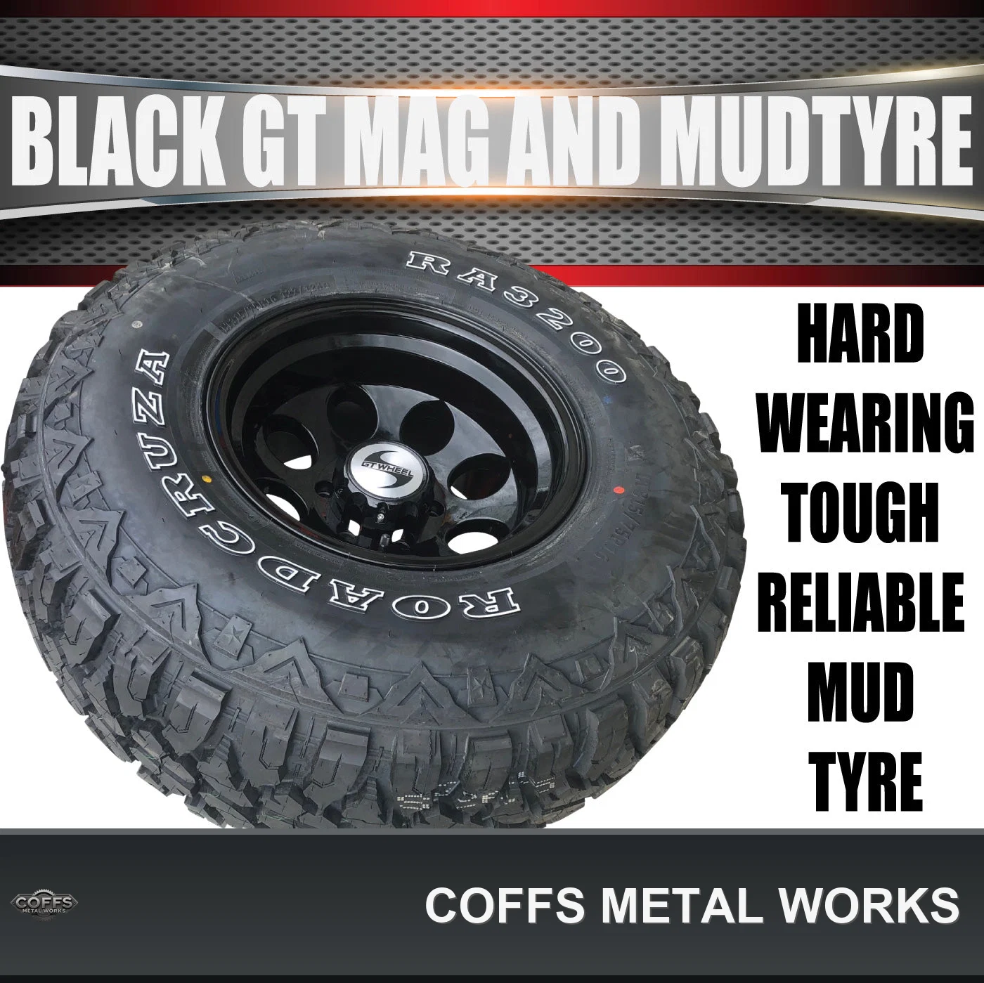 16x10-gt-alloy-mag-wheel-315-75r16-roadcruza-mud-tyre-315-75-16-coffs-metal-works-04