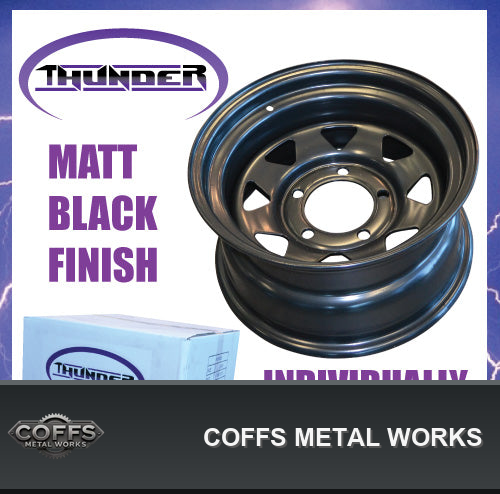 16x8-5-150-pcd-black-thunder-steel-wheel-rim-25-offset-fits-toyota-landcruiser-coffs-me-06