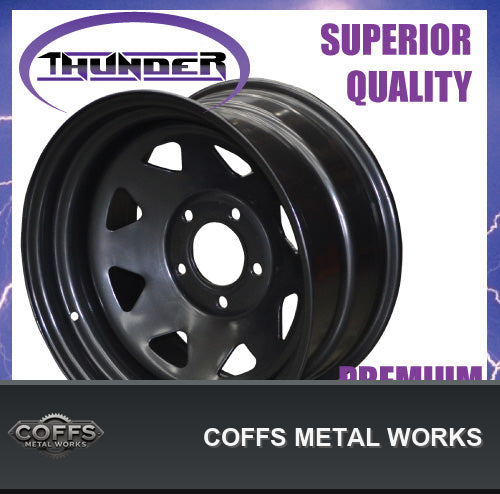 16x8-5-stud-jeep-thunder-rim-5-127-pcd-25-offset-black-powder-coat-fit-wrangler-coffs-m-01