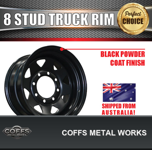 16x8-8-170-pcd-black-thunder-steel-wheel-rim-10-offset-suit-f250-f350-2000-coffs-metal-01