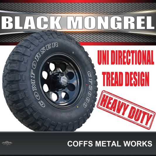 16x8-black-mongrel-alloy-mag-wheel-rim-265-75r16-comforser-mud-tyre-265-75-16-coffs-met-01