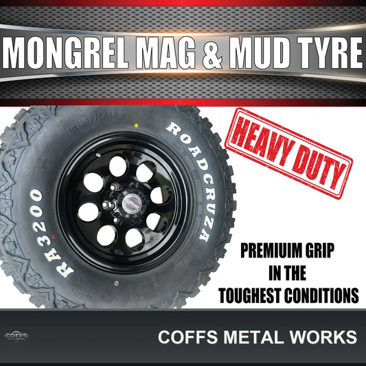 16x8-black-mongrel-mag-wheel-305-70r16-l-t-roadcruza-ra3200-mud-tyre-305-70-16-coffs-me-02