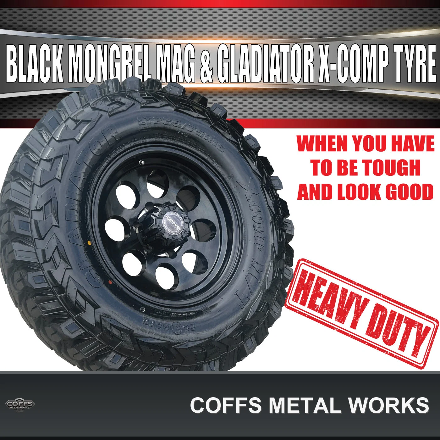 16x8-black-mongrel-mag-wheel-6-139-7-pcd-285-75r16-gladiator-x-comp-mud-tyre-285-75-16-06