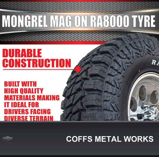 16x8-polished-mongrel-mag-rim-6-139-7-pcd-285-75r16-roadcruza-ra8000-tyre-coffs-metal-w-02