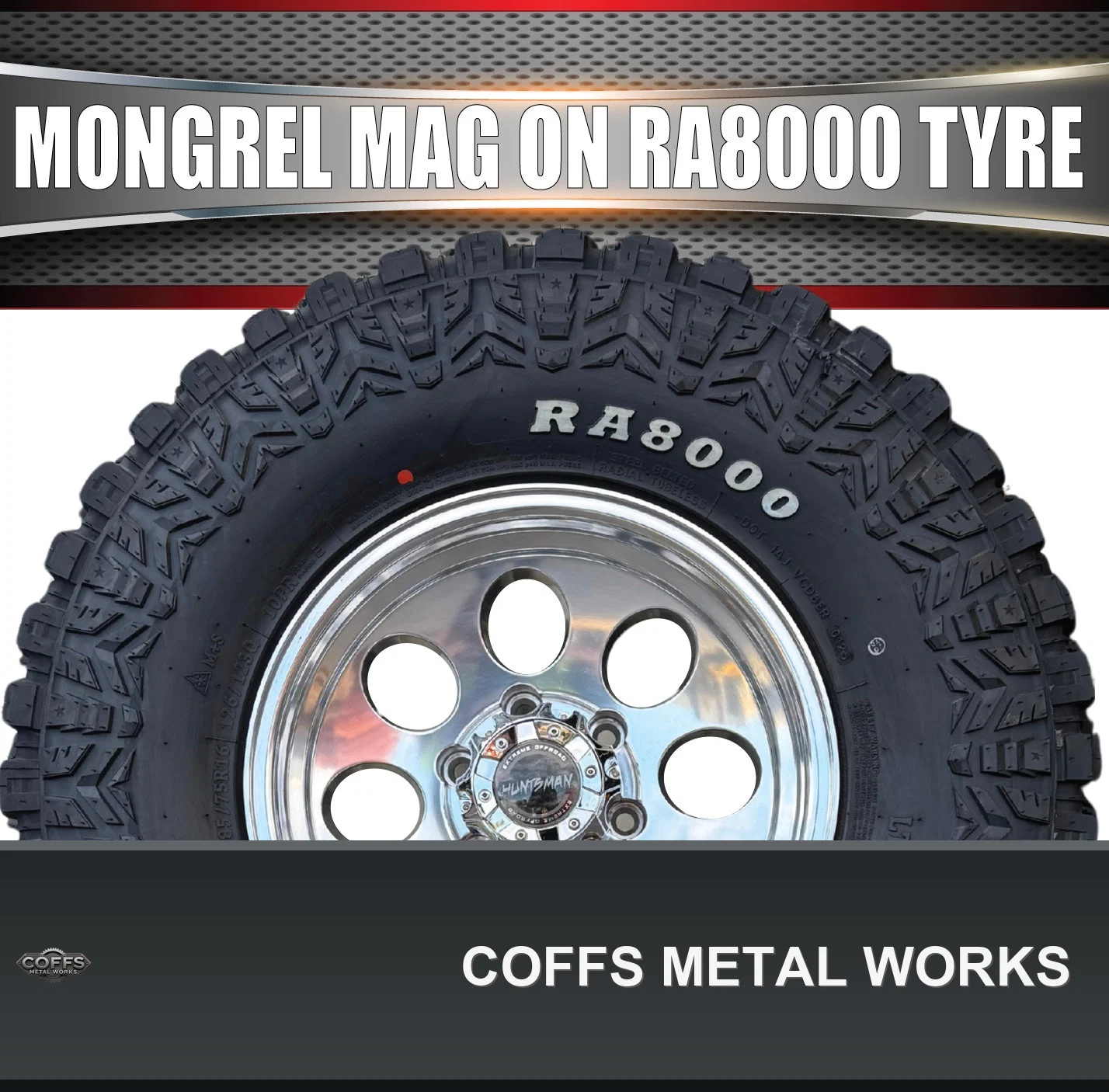16x8-polished-mongrel-mag-rim-6-139-7-pcd-315-75r16-roadcruza-ra8000-tyre-coffs-metal-w-06
