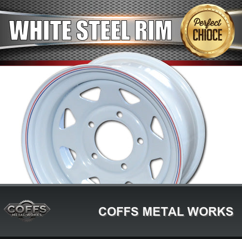 16x8-white-sunraysia-steel-rim-5-stud-suit-toyota-landcruiser-0-offset-coffs-metal-work-03