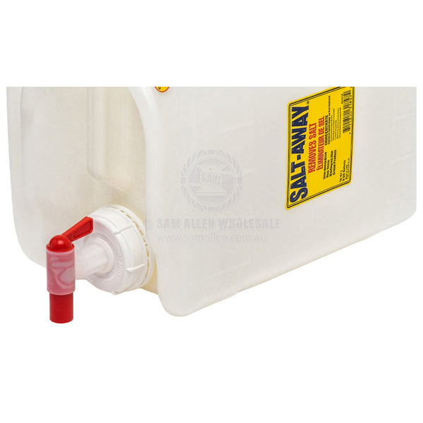 SALT-AWAY CONCENTRATE WITH DISPENSING TAP