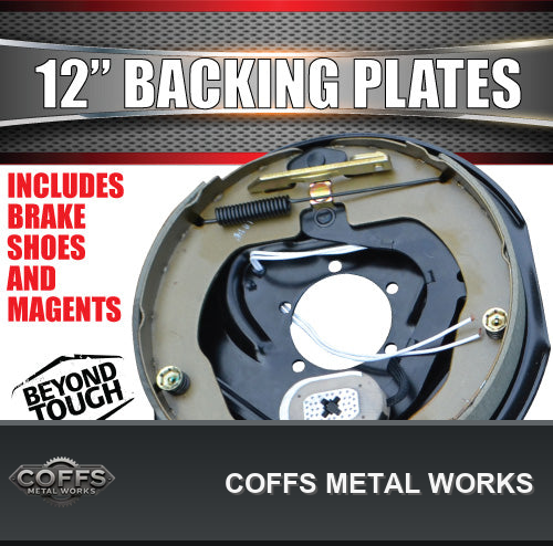 1x-12-rhs-drivers-side-trailer-caravan-electric-brake-backing-plate-strong-magnet-coffs-02