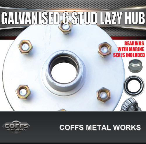 1x-galvanised-dacromet-6-stud-trailer-caravan-lazy-hub-sl-bearing-kit-marine-seal-coffs-03
