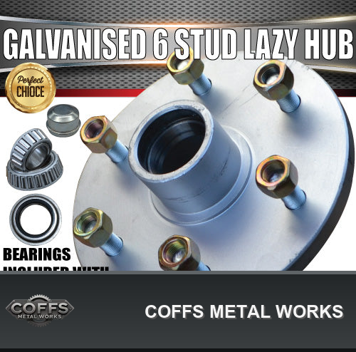1x-galvanised-dacromet-6-stud-trailer-caravan-lazy-hub-sl-bearing-kit-marine-seal-coffs-05