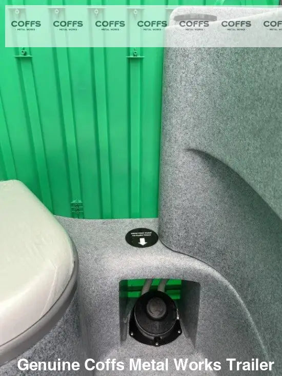 2.1M X 1.3M TOILET TRAILER – ATM 750KG toilet trailer