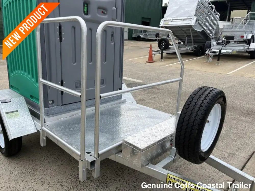 2.1M X 1.3M TOILET TRAILER – ATM 750KG toilet trailer
