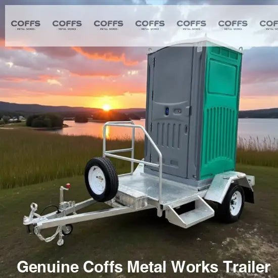2.1M X 1.3M TOILET TRAILER – ATM 750KG toilet trailer
