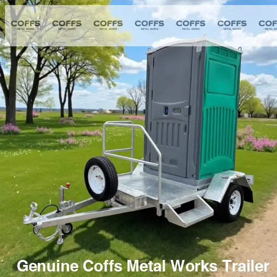 2.1M X 1.3M TOILET TRAILER – ATM 750KG toilet trailer