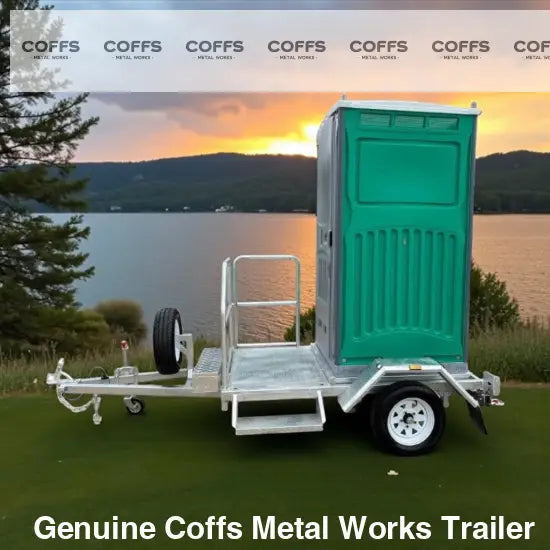 2.1M X 1.3M TOILET TRAILER – ATM 750KG toilet trailer