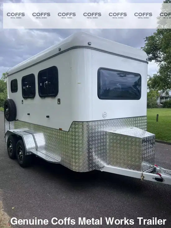 2 Horse Angle Load Luxury Horse Float horse float