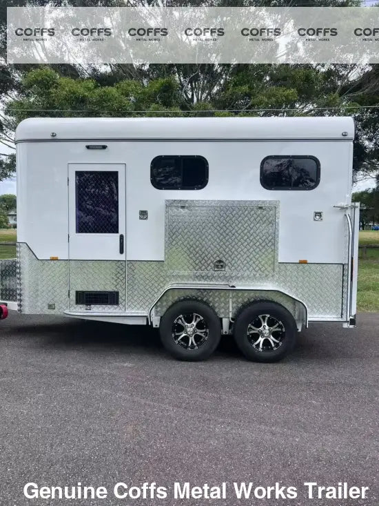 2 Horse Angle Load Luxury Horse Float horse float