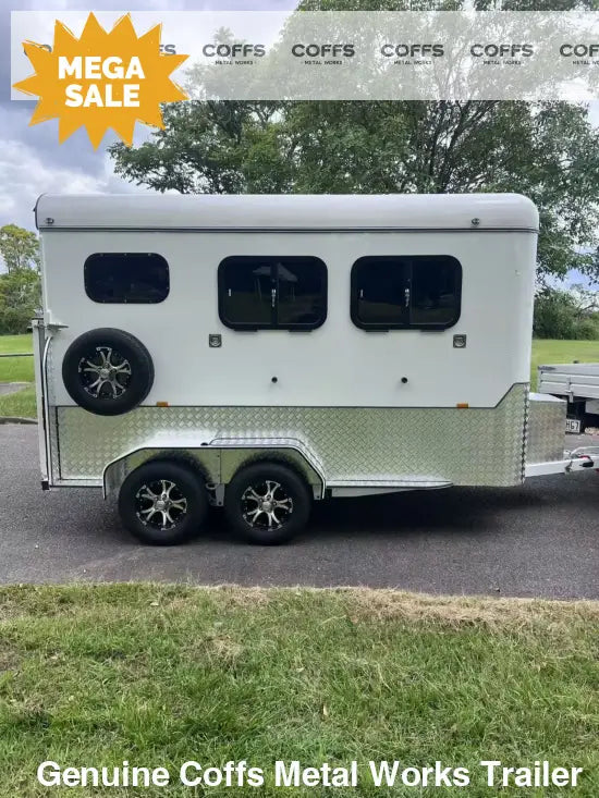 2 Horse Angle Load Luxury Horse Float horse float