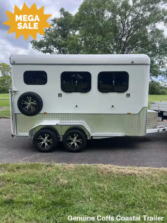 2 Horse Angle Load Luxury Horse Float horse float