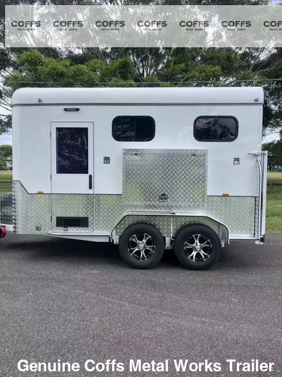 2 Horse Angle Load Luxury Horse Float horse float