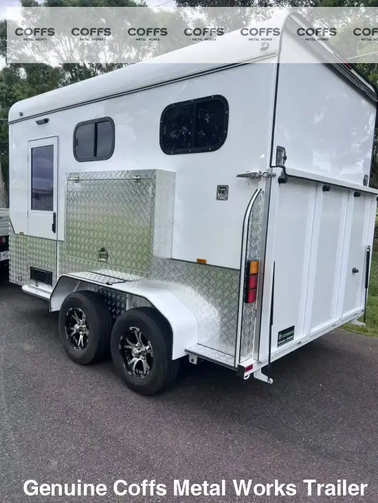 2 Horse Angle Load Luxury Horse Float horse float