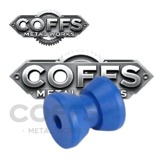 2″ Rope Roller BLUE – 13mm Bore boat trailer roller