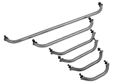 Stainless Steel Grab Rail - 20" (500mm bolt to bolt) Supplied With Washers And Nylocs | Coffs Metal Works