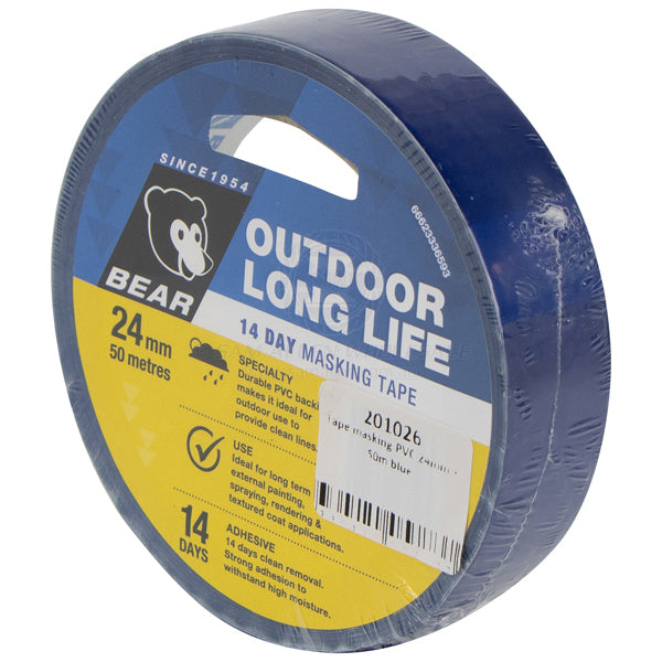 MASKING TAPE - PVC OUTDOOR LONG LIFE