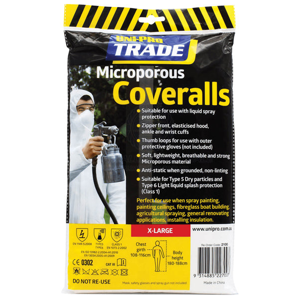 COVERALLS - MICROPOROUS