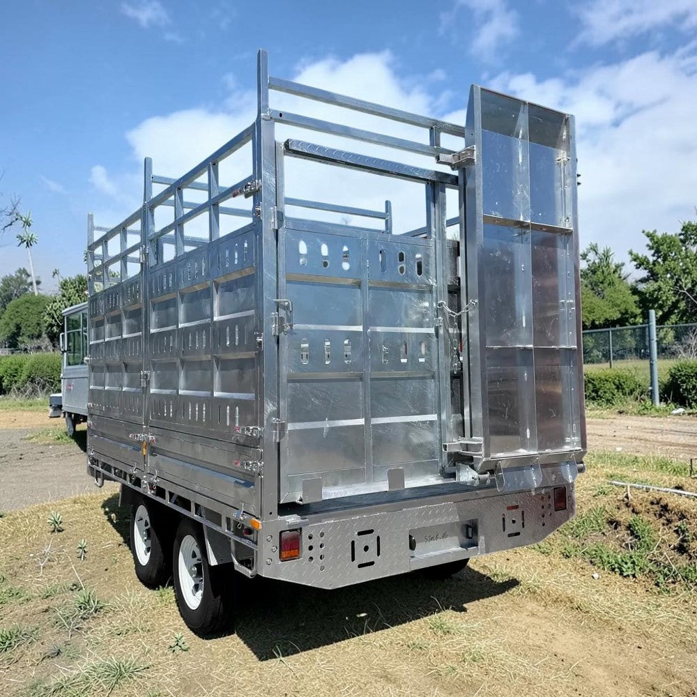 12×7 Flat Top Trailer Stock Trailer – 3500kg