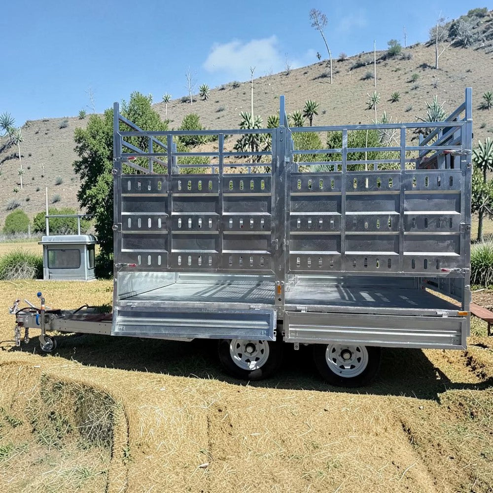 12×7 Flat Top Trailer Stock Trailer – 3500kg