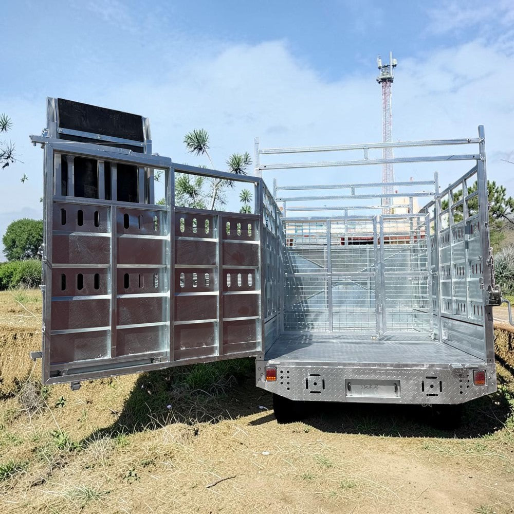 12×7 Flat Top Trailer Stock Trailer – 3500kg