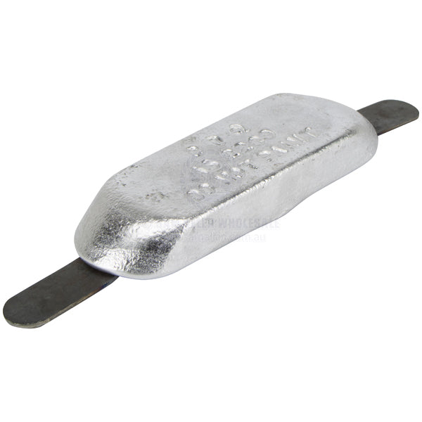 ANODES - ALLOY BLOCK OVAL WITH STRAP