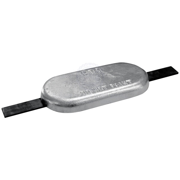 ANODES - ALLOY BLOCK OVAL WITH STRAP