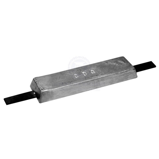 ANODES - ALLOY BLOCK RECTANGLE WITH STRAP