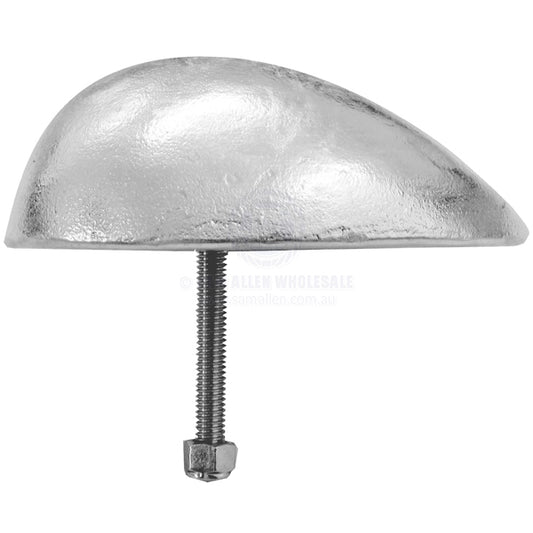 ANODES - ZINC TEAR DROP WITH STUD