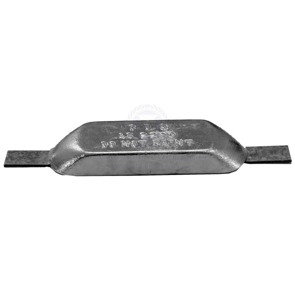 ANODES - ZINC OVAL BLOCK WITH STRAP