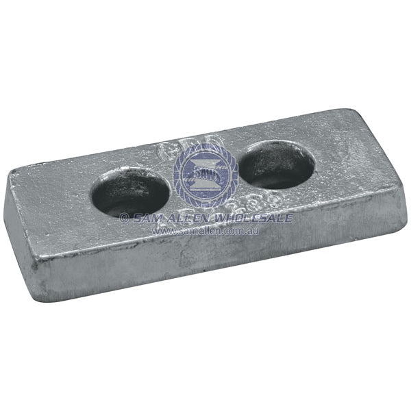 ANODES - ZINC RECTANGLE BOLT-ON BLOCK