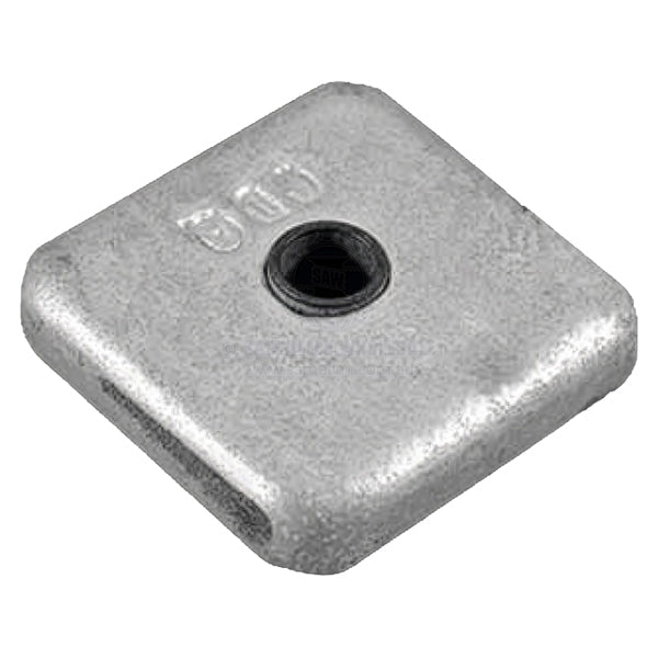 ANODES - ZINC SQUARE BOLT-ON BLOCK