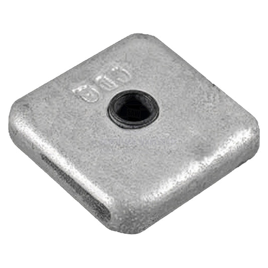 ANODES - ZINC SQUARE BOLT-ON BLOCK